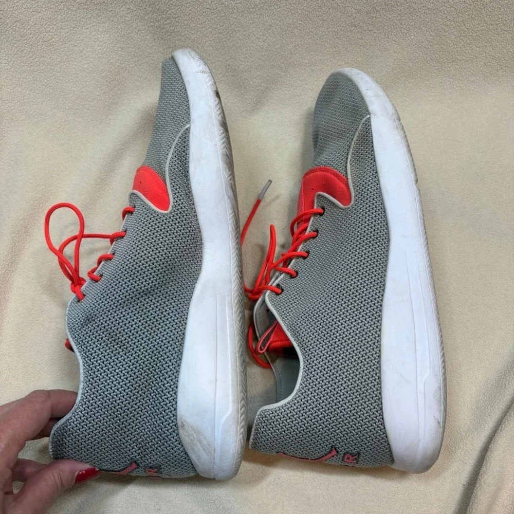 Jordan‎ Eclipse Mens Sneakers Wolf Grey Infrared 724010-003 Low Top Mesh Shoes